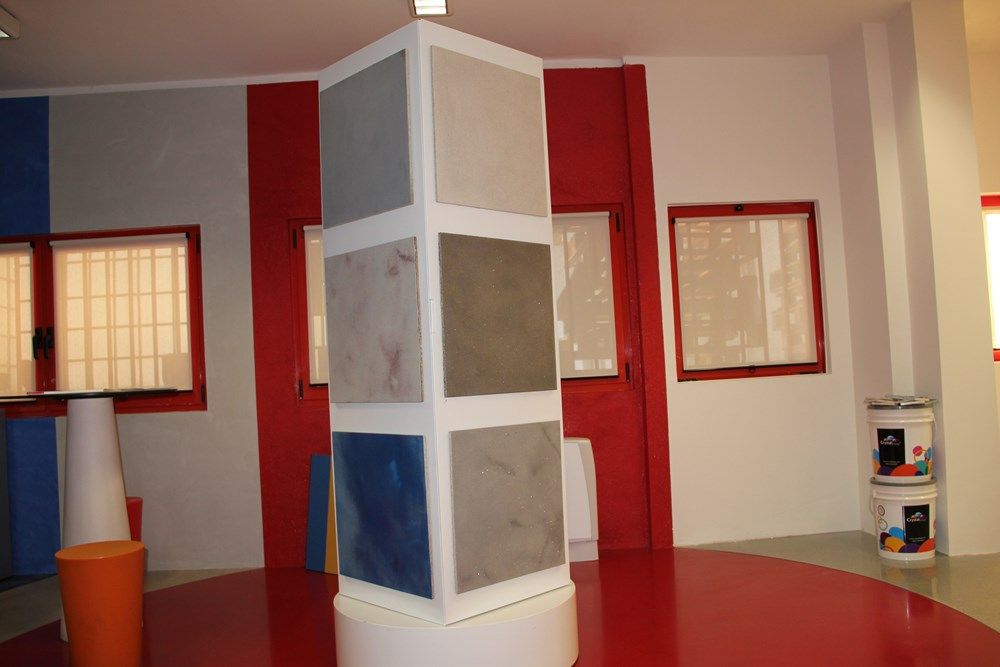 azienda, pavimenti in resina