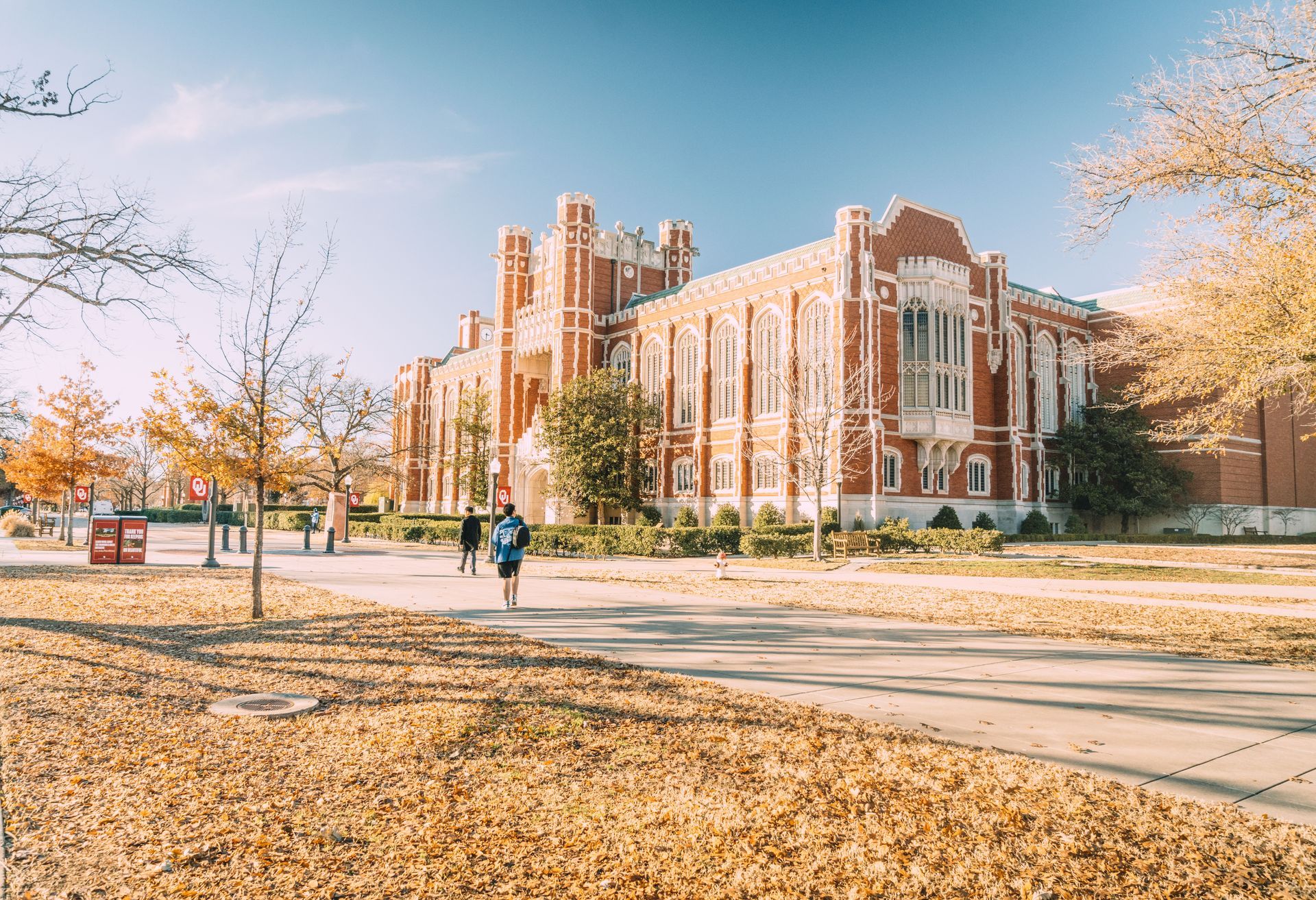 University of Oklahoma campus in Norman, Oklahoma