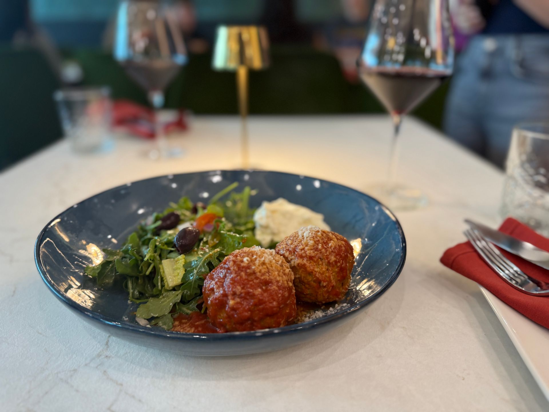 Meatball Salad