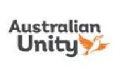 Australian Unity logo: Text