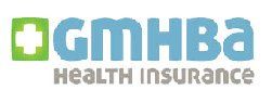 Logo of GMHBA Health Insurance. A green plus symbol in a square, followed by