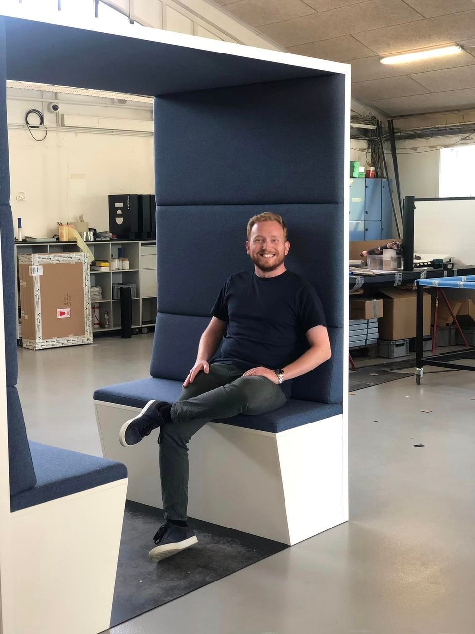 Telefonboks | Mødeboks | Kontorboks | office pod | Dansk Lydisolering | 
