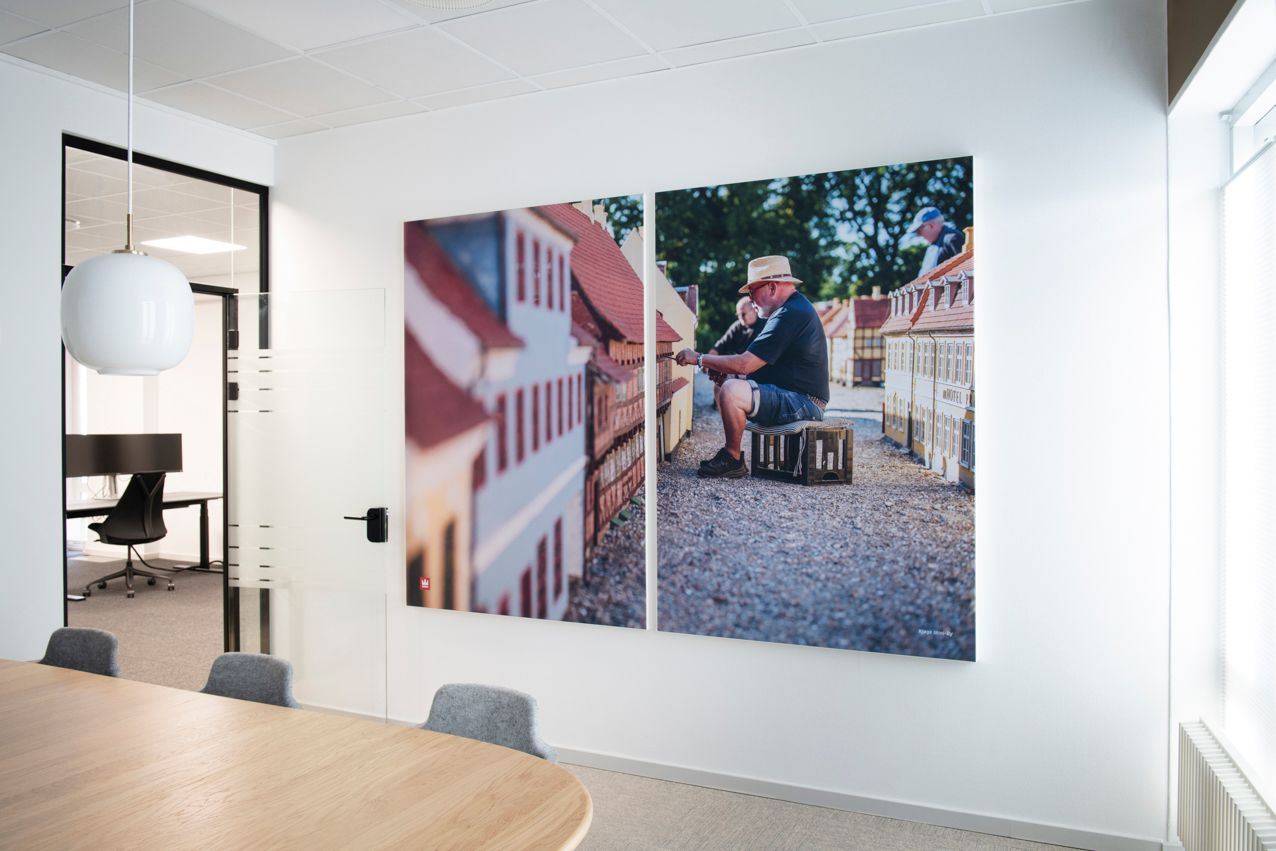 Akustikbillede | køge | sparekassen kronjylland | eget motiv