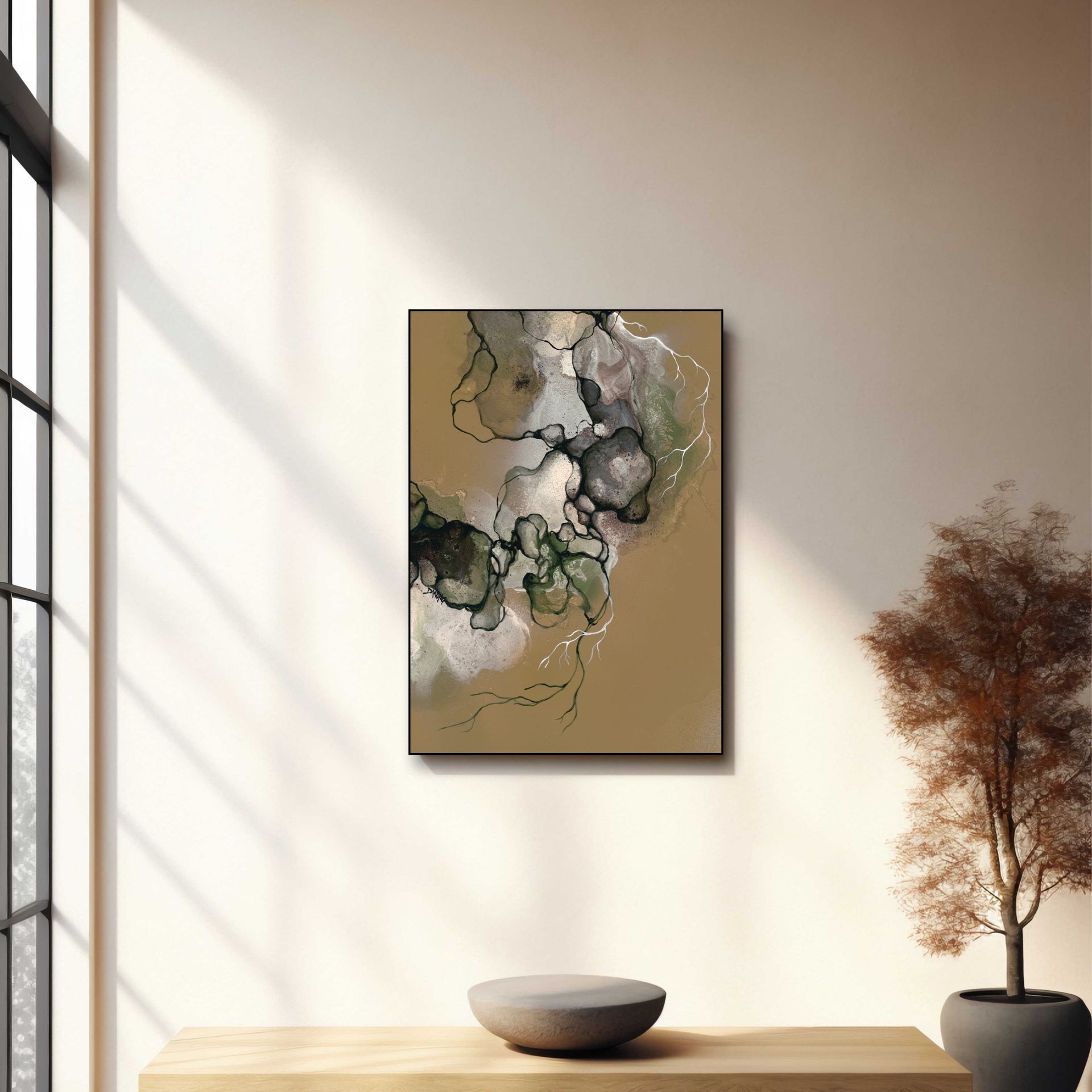 Kunst på Akustikbillede | Rikke Darling | Dansk Lydisolering