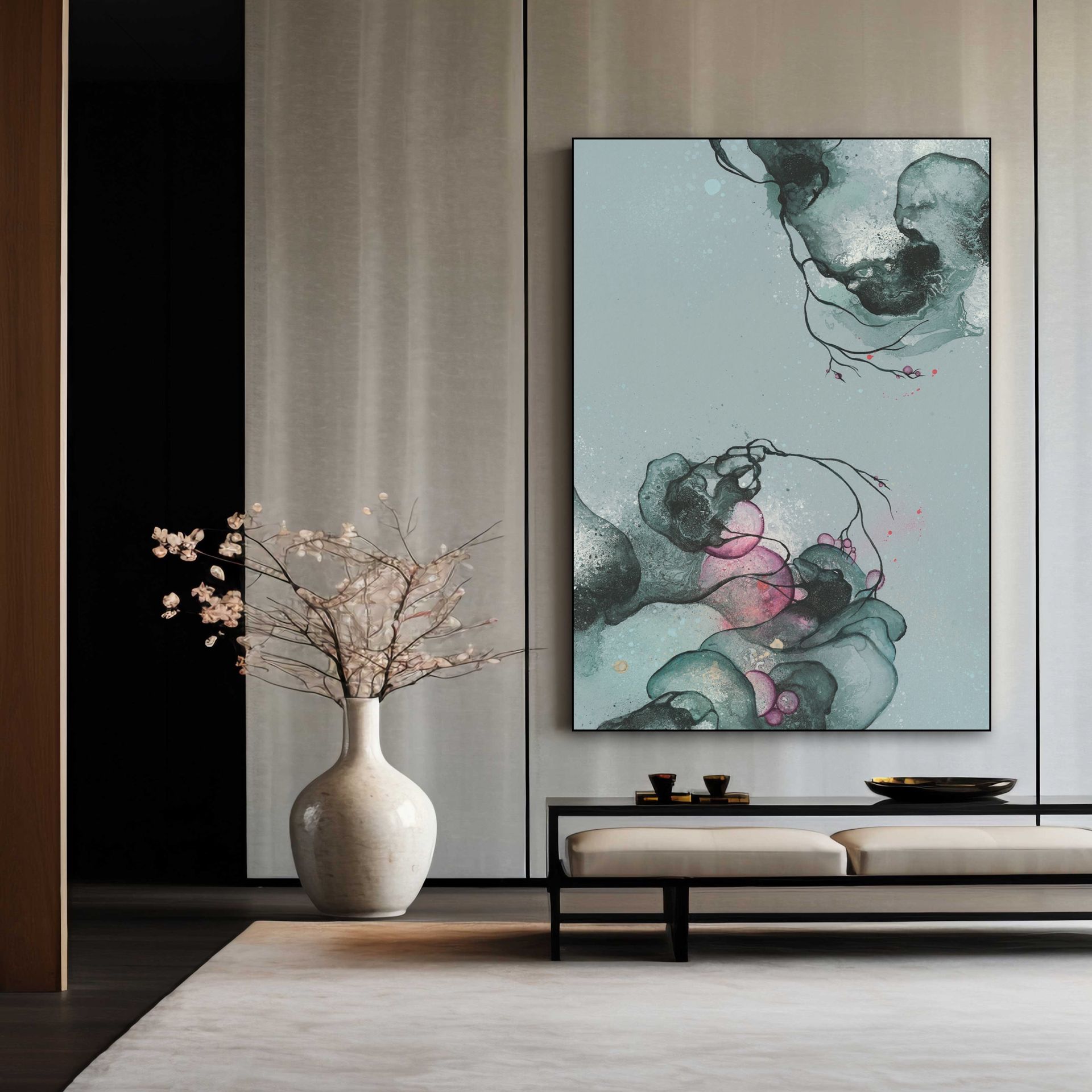Akustikbillede | Rikke Darling | Dansk Lydisolering | Kunst