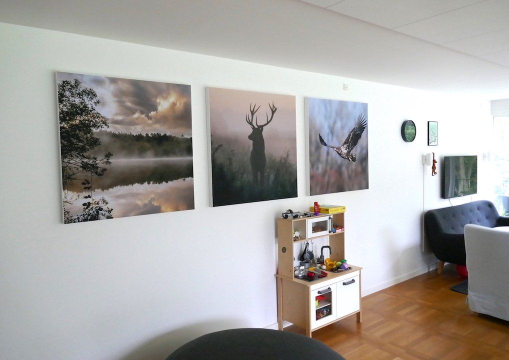 Akustikbillede | Akustikbillede eget motiv | DIY | Lydisolering | akustikregulering