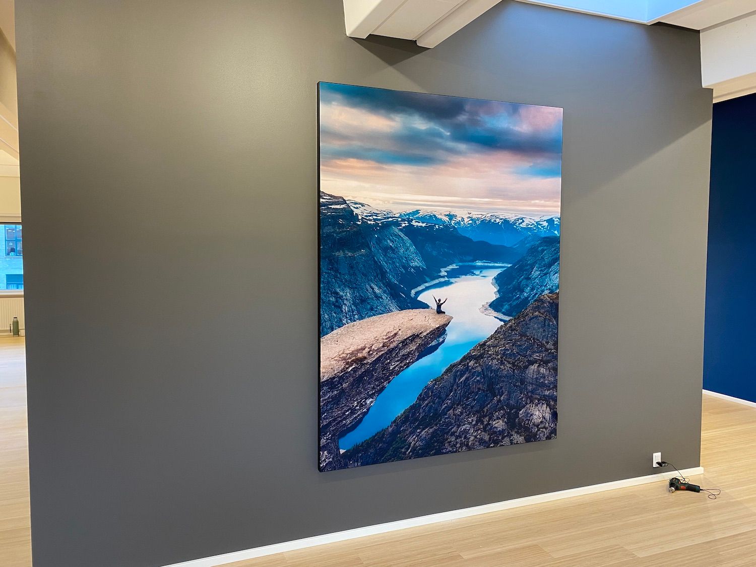 Akustikbillede | Akustikbillede eget motiv | DIY | Lydisolering | akustikregulering | Dansk