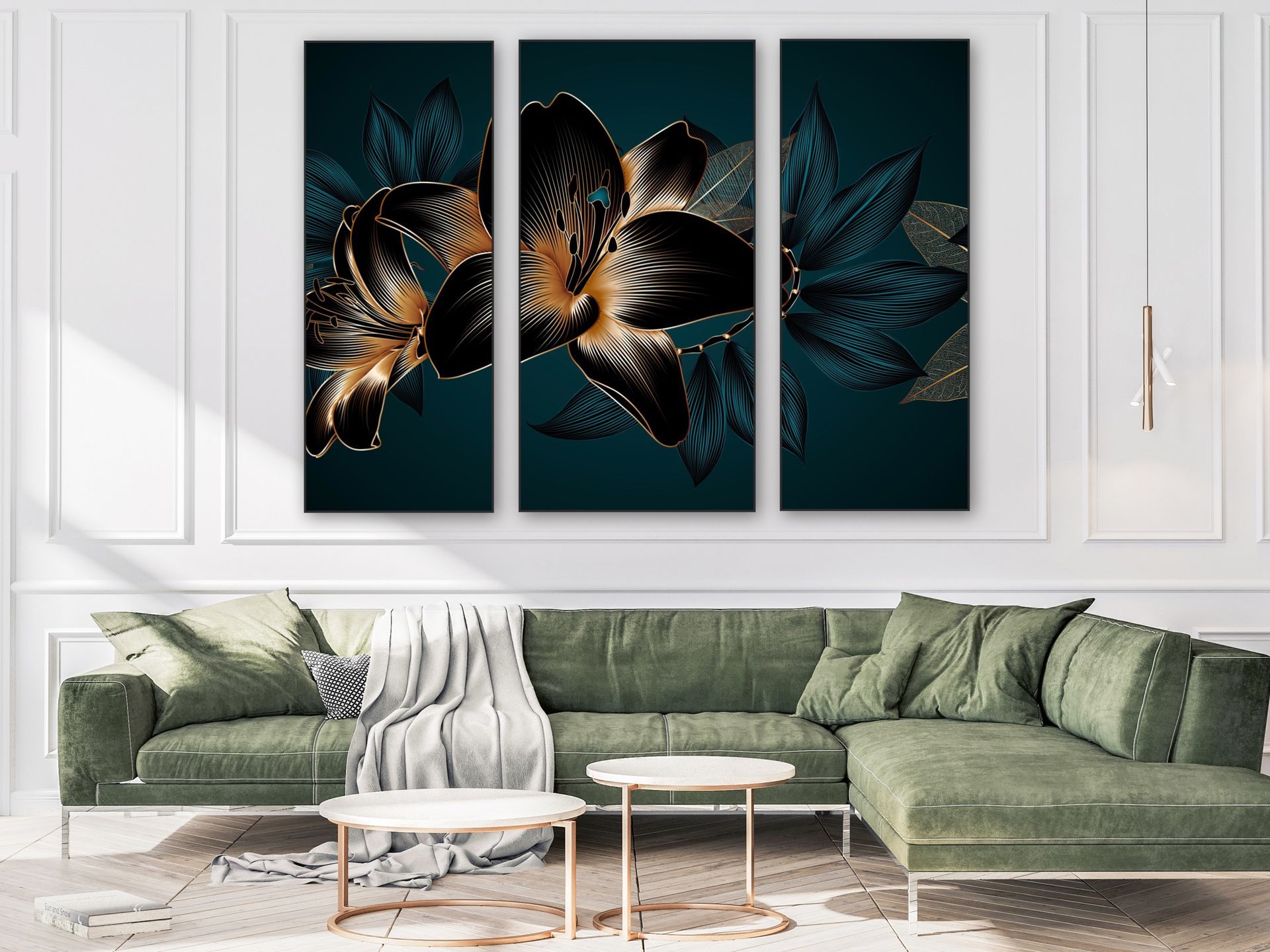 Akustikbillede eget motiv DIY