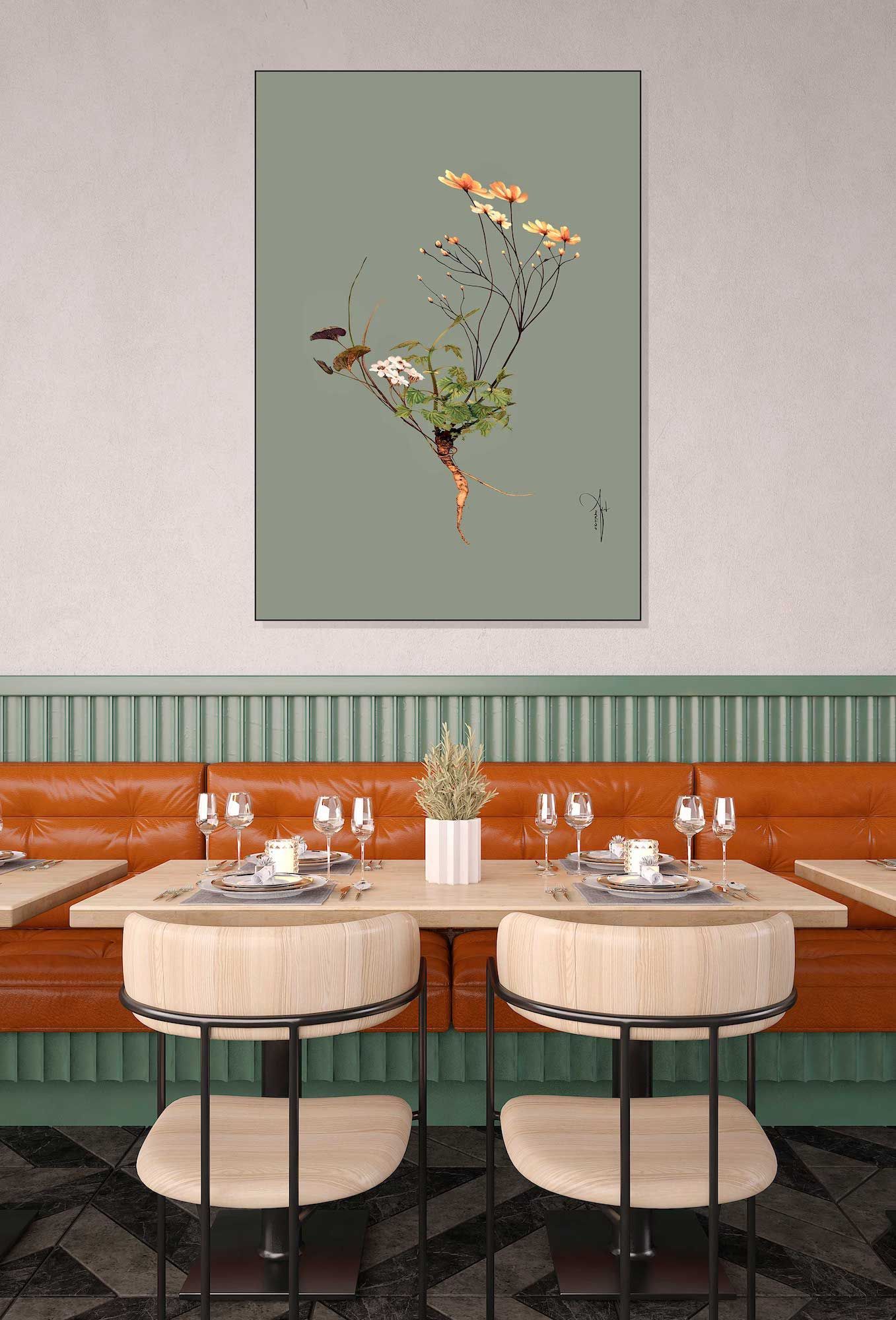 Akustikbillede hotel | Rikke Darling | Dansk Lydisolering | Kunst