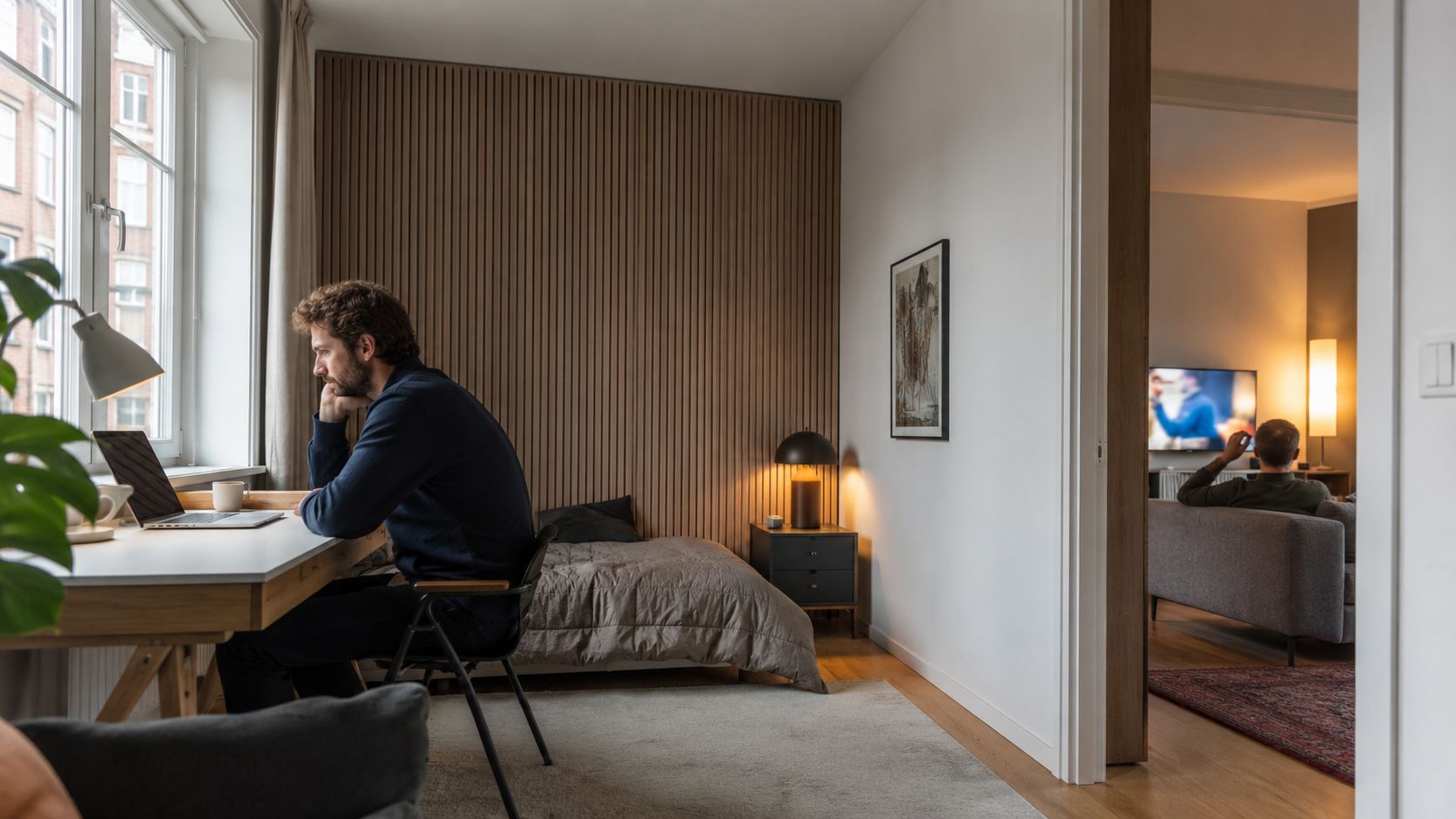 Lydisolering af soveværelse og stue