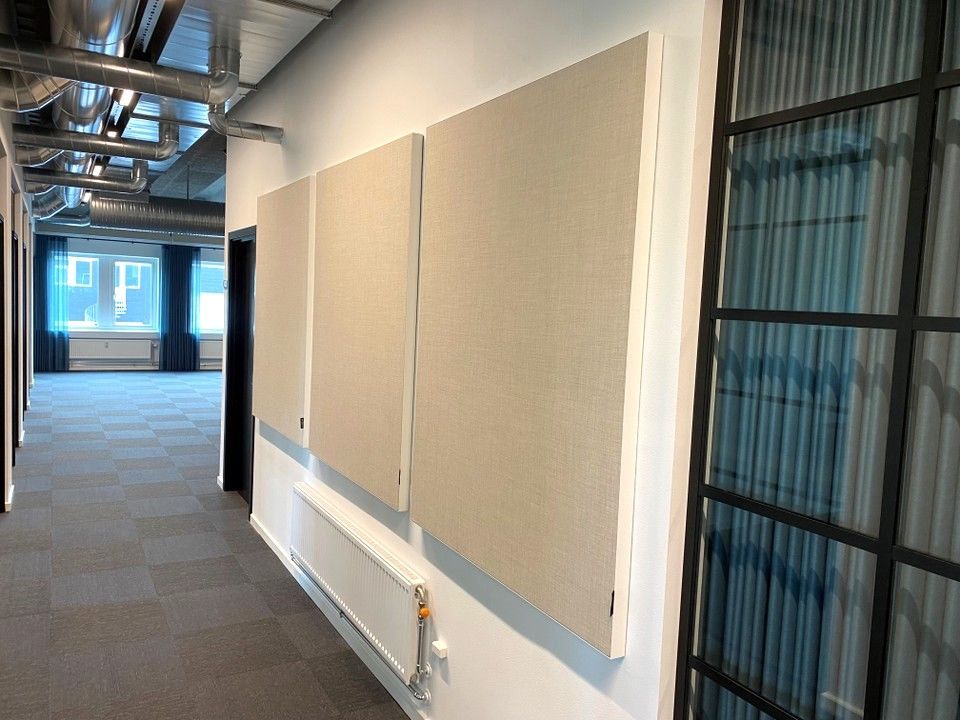 Akustikpanel | | akustikvæg | MODULUS | Tekstilpanel | rumdeler | Akustik