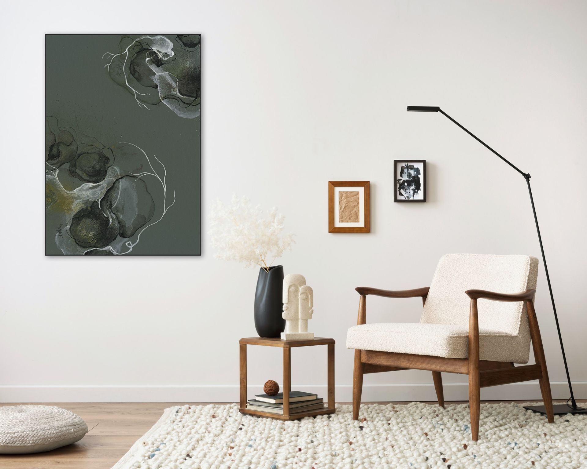 Akustikbillede stue | Rikke Darling | Dansk Lydisolering | Kunst