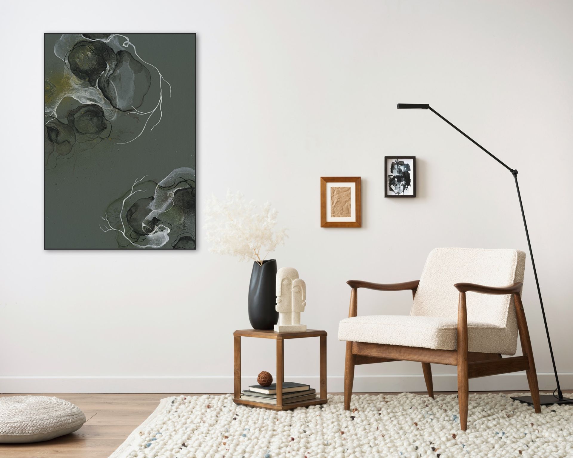Akustikbillede stue | Rikke Darling | Dansk Lydisolering | Kunst