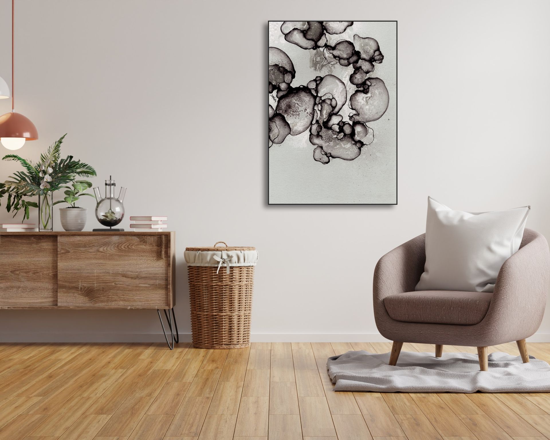 Akustikbillede | Rikke Darling | Dansk Lydisolering | Kunst