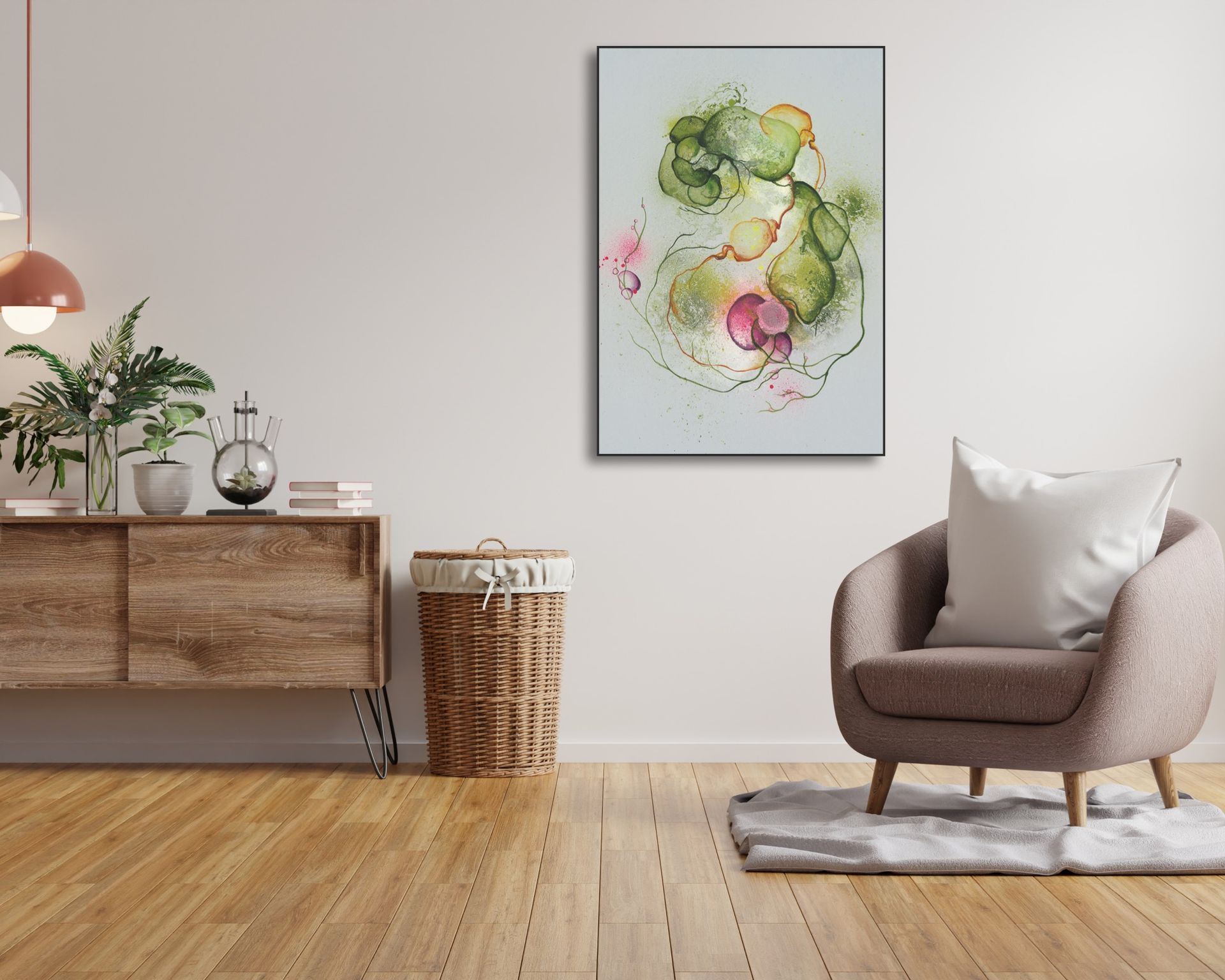 Akustikbillede | Rikke Darling | Dansk Lydisolering | Kunst