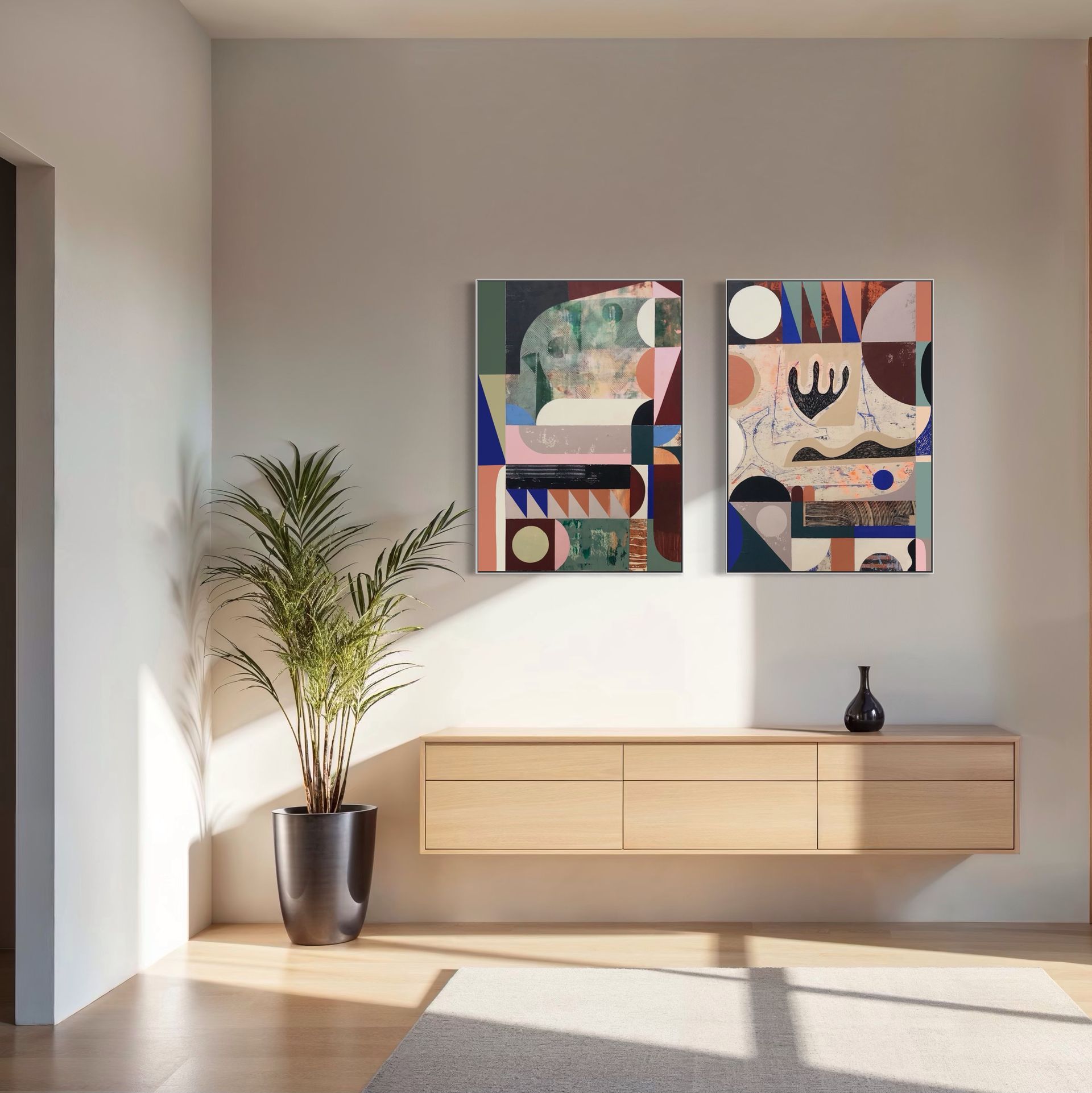 Akustikbillede eget motiv DIY