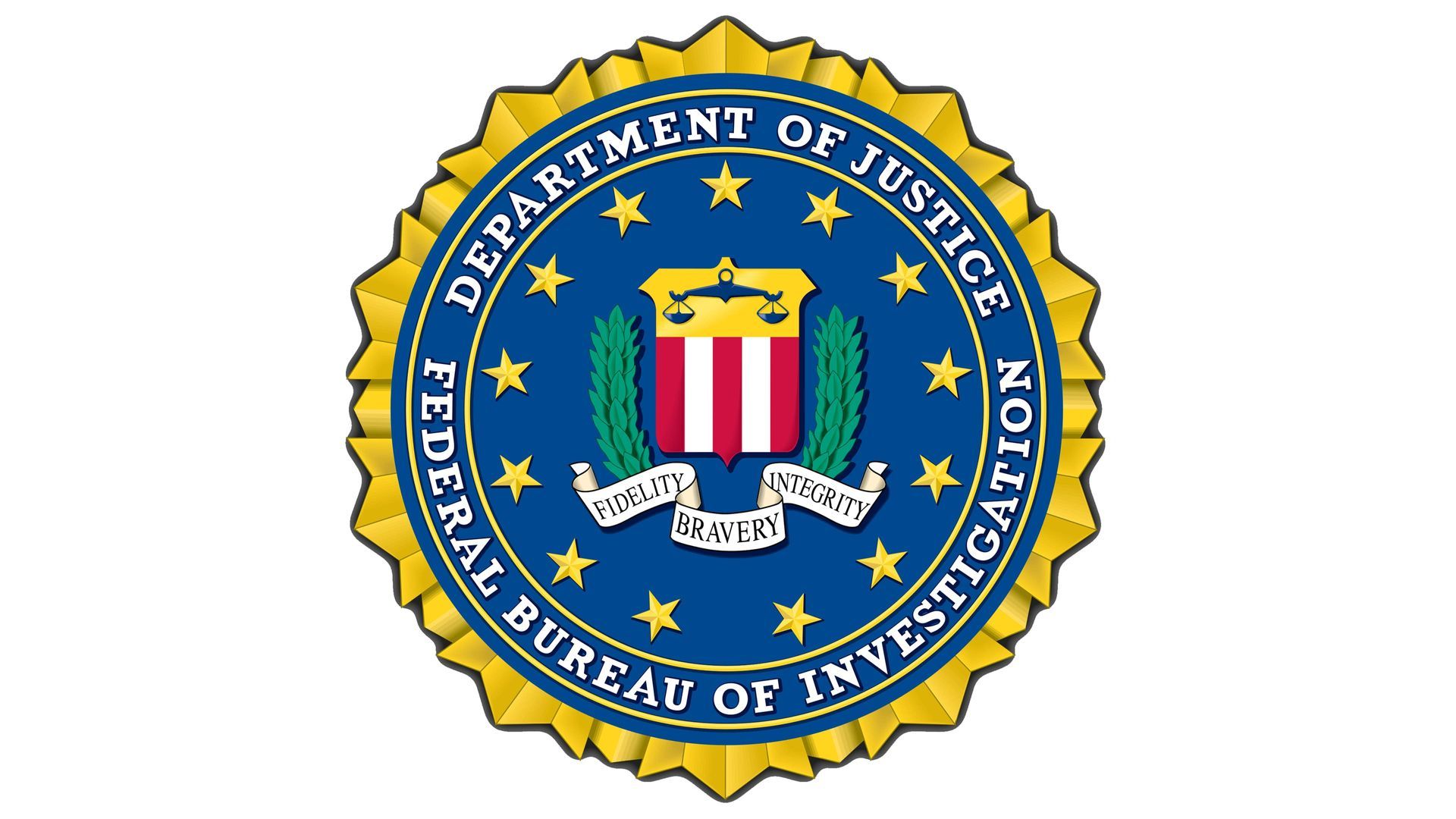 The seal of the federal bureau of investigation