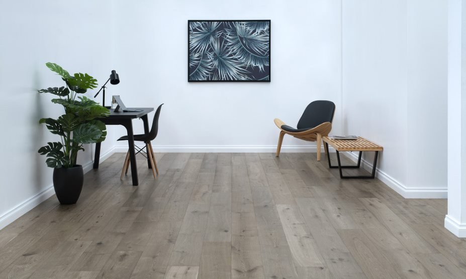 Office with Laminate Flooring — Flooring Suppliers in Port Macquarie, NSW