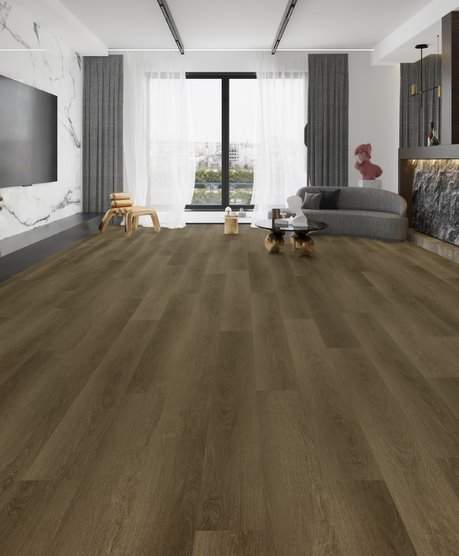 Large Room with Vinyl Plank Flooring — Flooring Suppliers in Port Macquarie, NSW