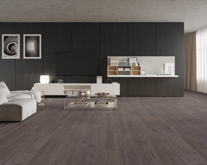 Room with Vinyl Plank Flooring — Flooring Suppliers in Port Macquarie, NSW