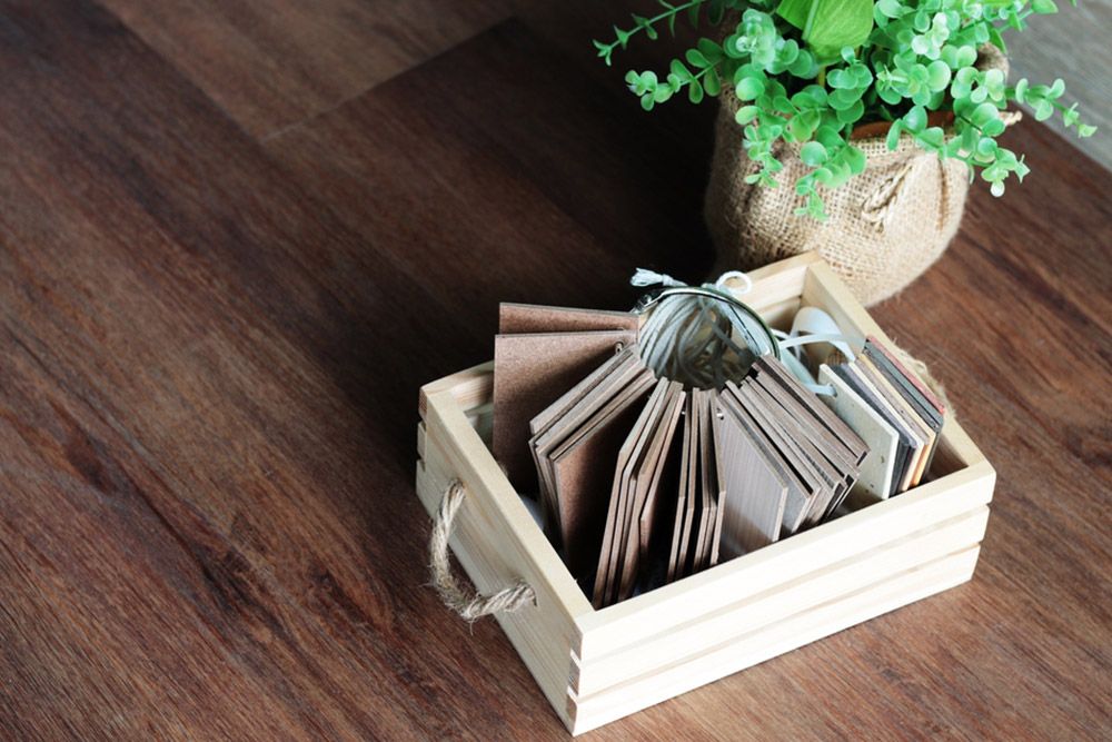 Books and leaves in the floor — Floor Coverings in South West Rocks, NSW