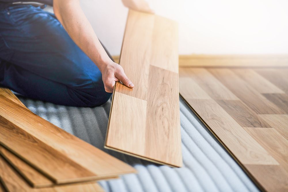 Floor installation — Carpet Store in Port Macquarie, NSW