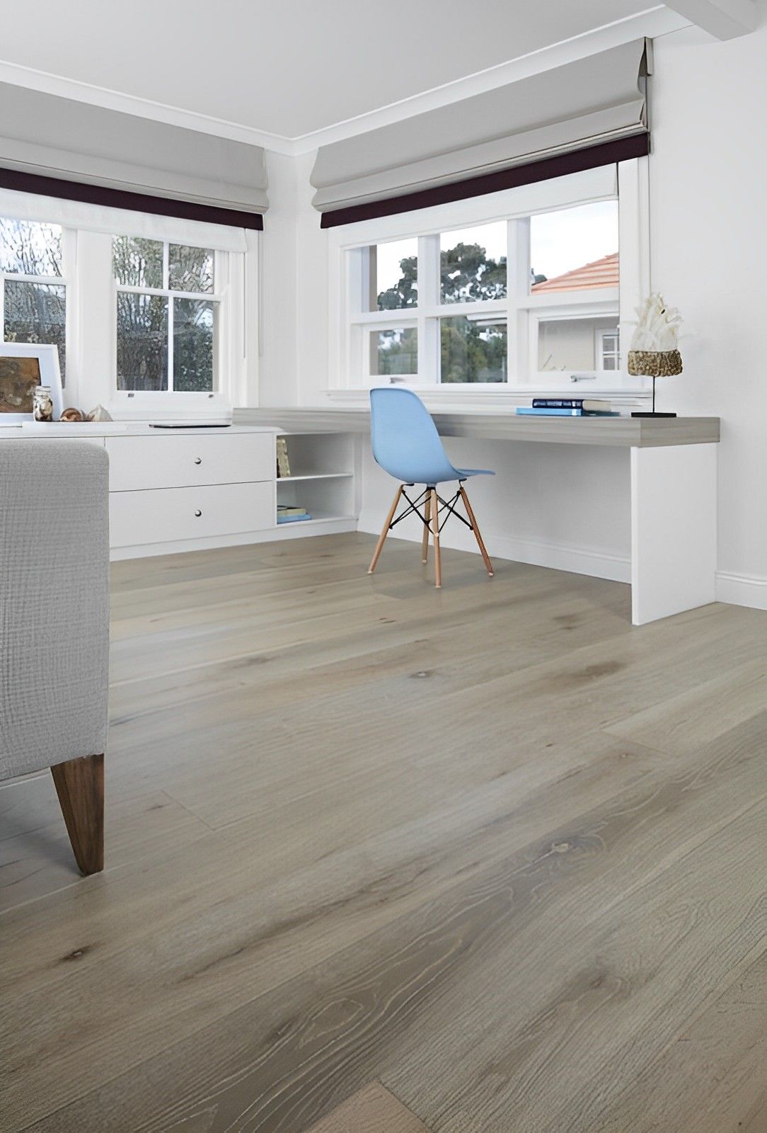 Dining Table on Hybrid Flooring — Hybrid Flooring in Port Macquarie, NSW