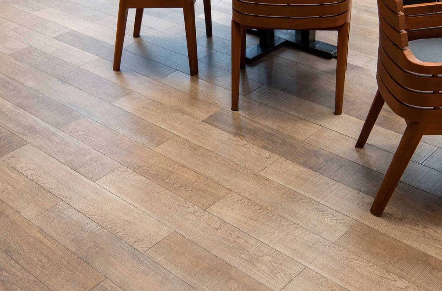 Table & Chair on Vinyl Flooring — Flooring Suppliers in Port Macquarie, NSW