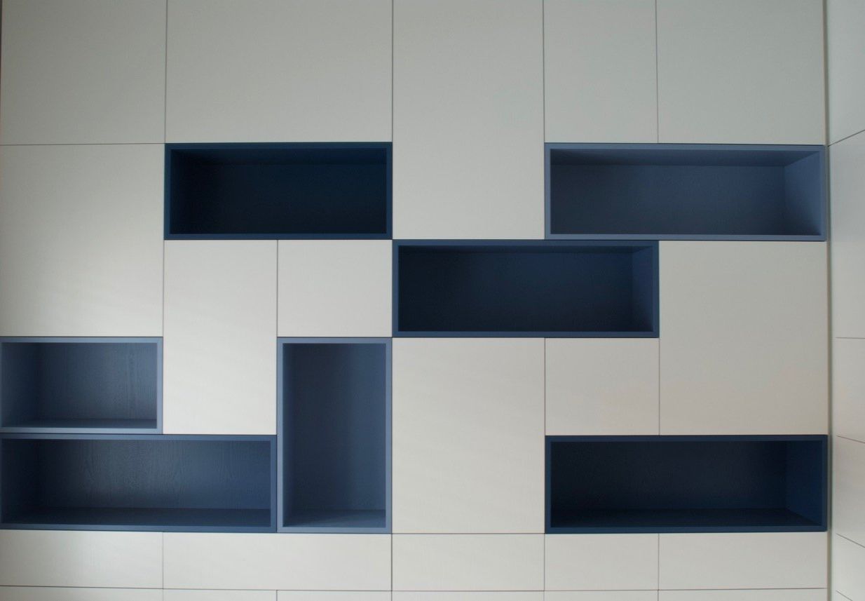Kastenwand zitkamer woonkamer