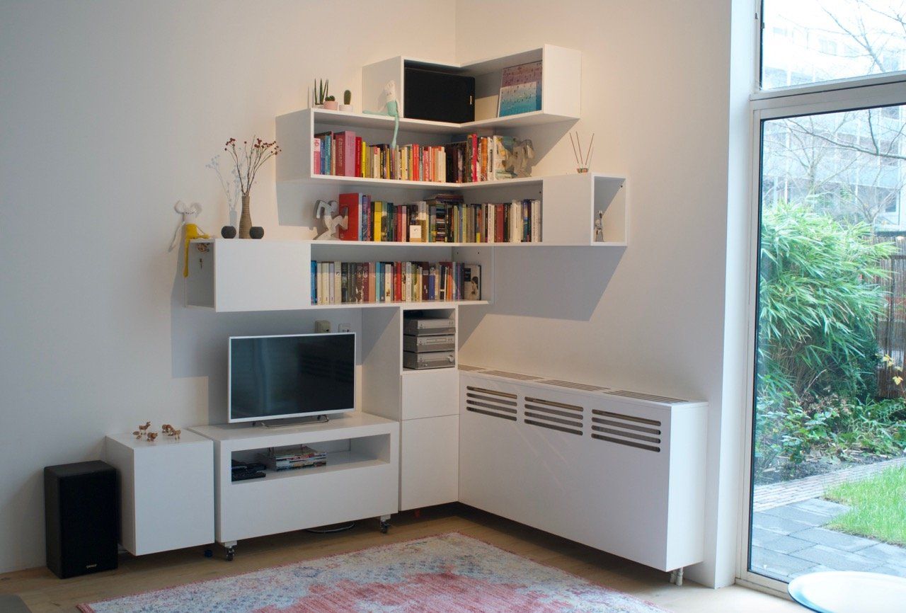 ontwerp maatwerk kast woonkamer