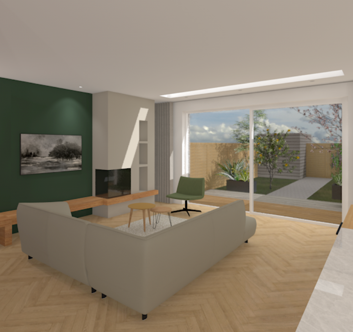 visual woonkamer interieurontwerp