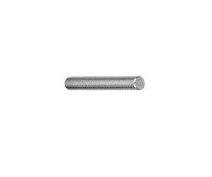 A stainless steel pin is shown on a white background.
