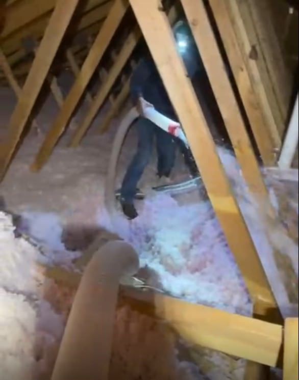 blown in attic insulation