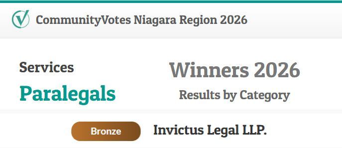 Community Votes Niagara Silver Bronze