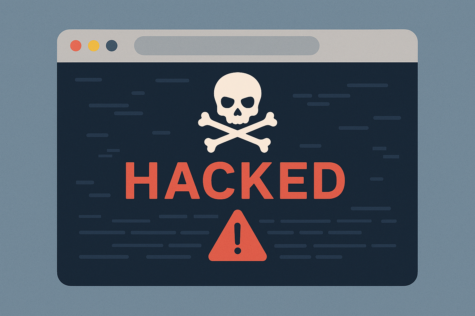 Website Hacked.