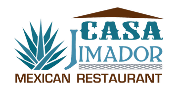 A logo for a mexican restaurant called casa jimador