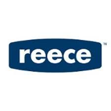 Reece logo: White text