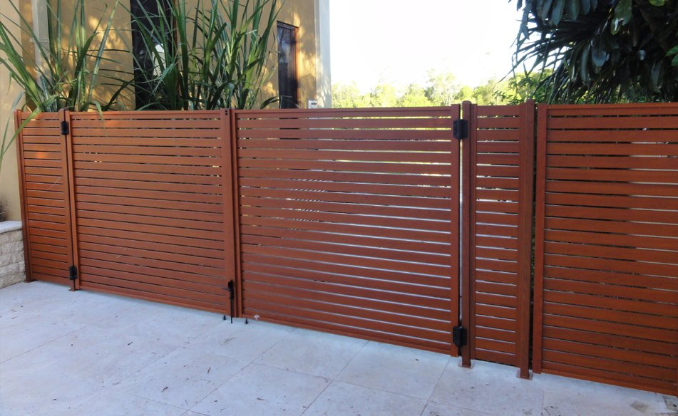 Aluminium Slat Screening & Fencing Gold coast