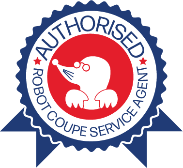 A seal that says authorised robot coupe service agent