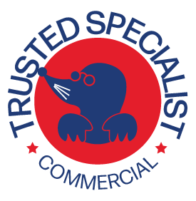 a logo for a trusted specialist commercial company