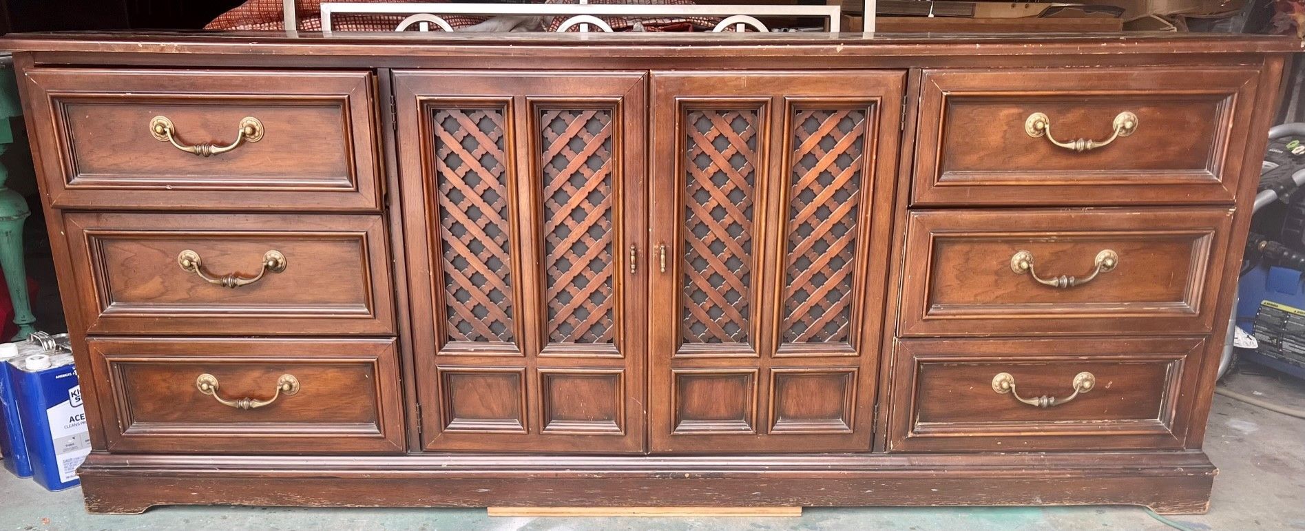 Drexel Esperanto Triple Dresser