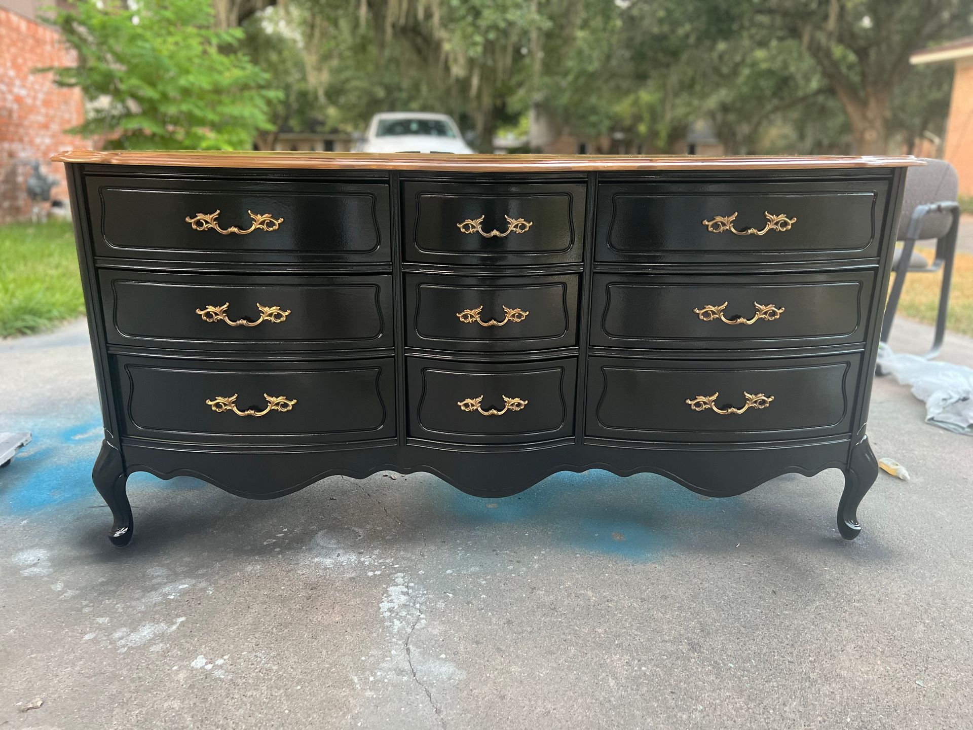 French Provincial Triple Dresser(!!SOLD!!)
