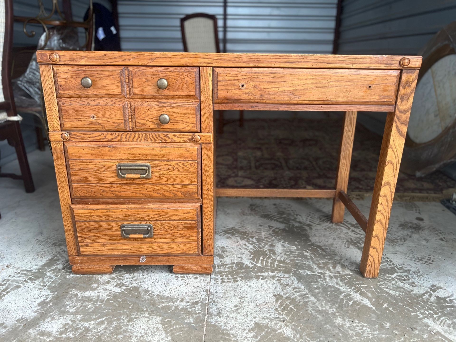 Stanley Oak Desk