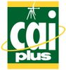 A green and yellow logo for cai plus