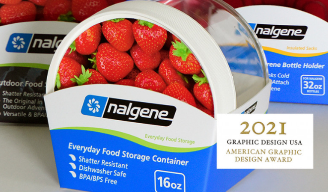 Nalgene Branding Award ©RRDG Randy Richards Design Group