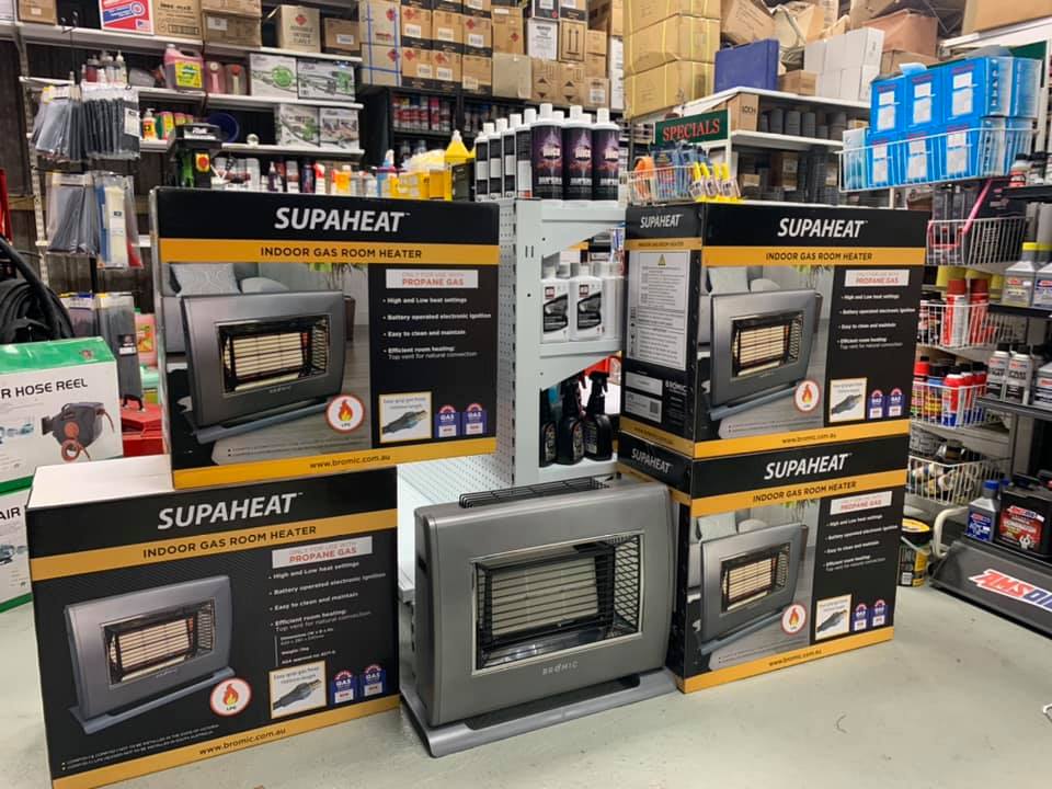 Supaheat Indoor Gas Heater — Trade Supply Services in Taree, NSW
