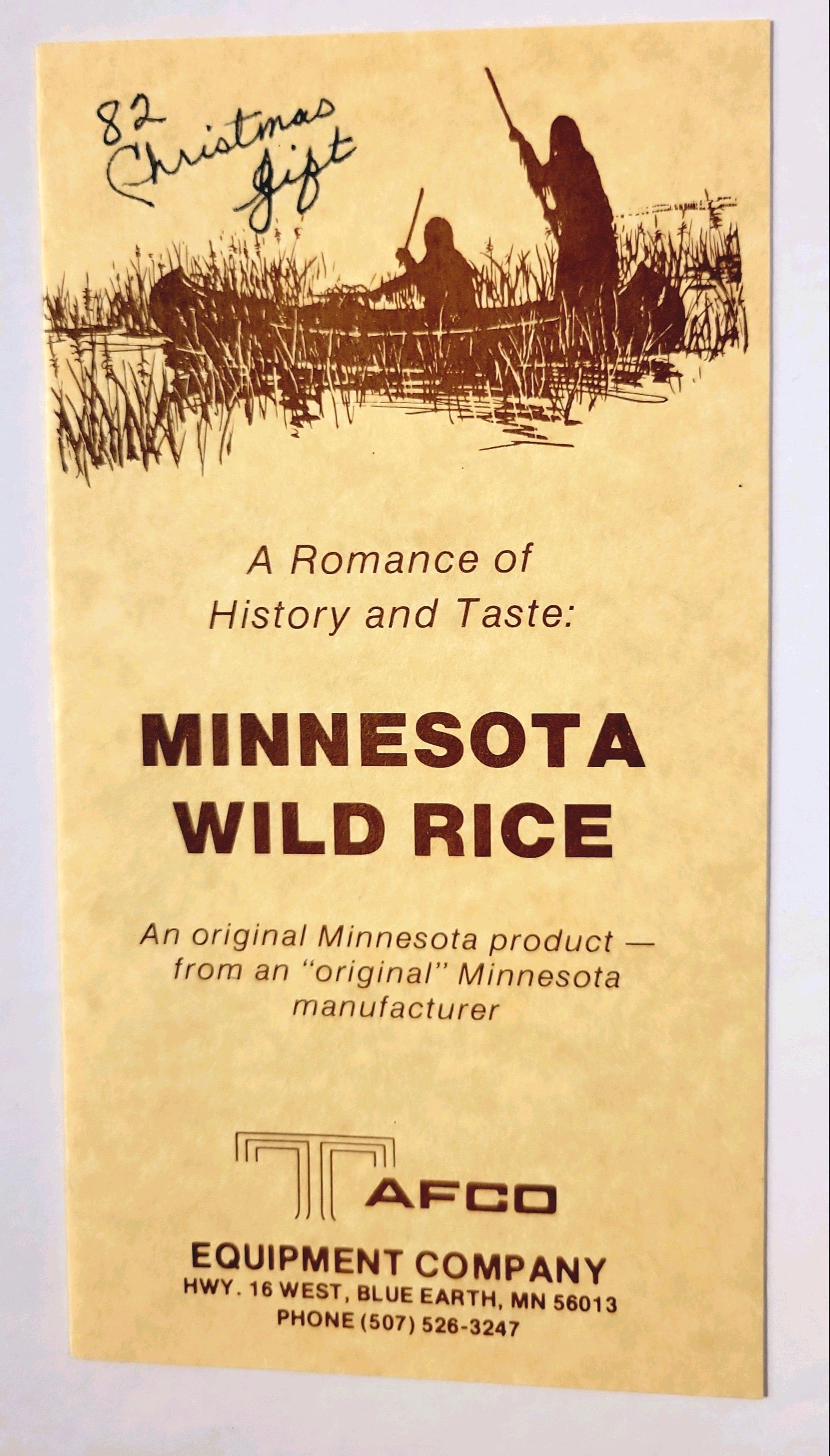 A romance of history and taste minnesota wild rice