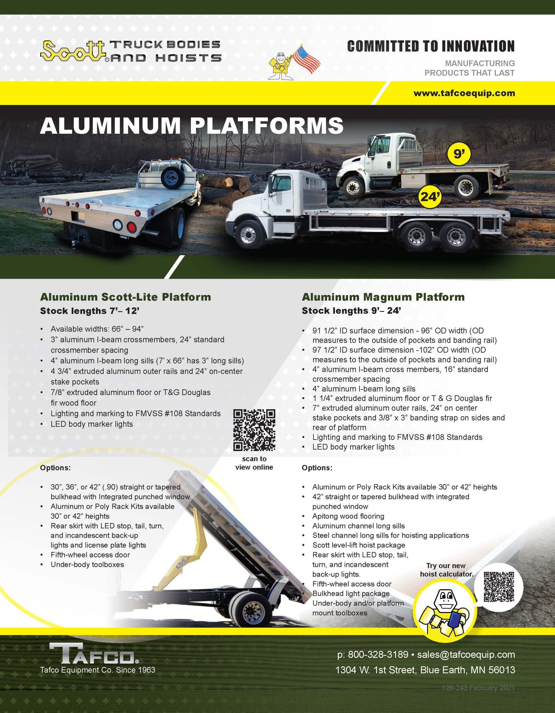 Aluminum Platforms