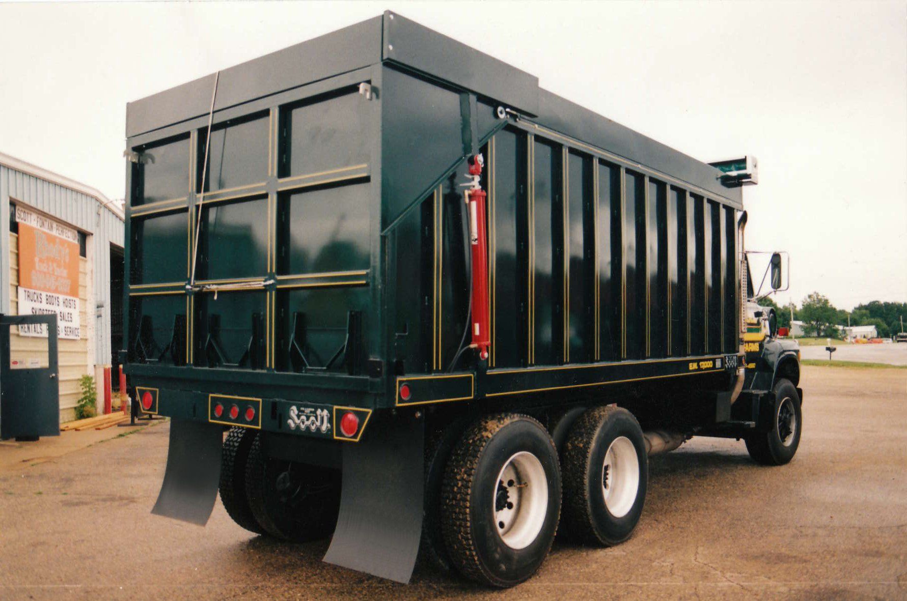 Steel Bulk Material Dump Body