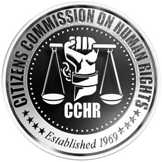 The logo for the citizens commission on human rights